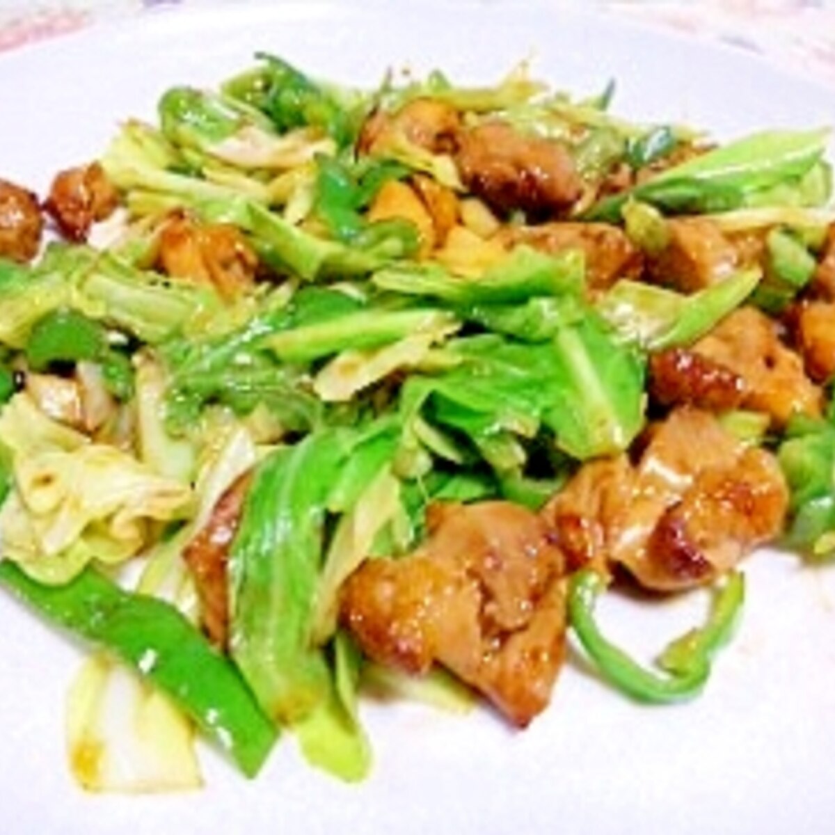 照り焼きチキンと野菜の炒め物 レシピ 作り方 By あーやん0325ポッパー 楽天レシピ